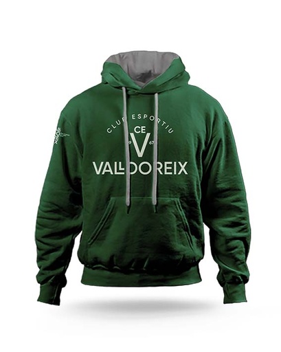 DESSUADORA HOODIE VALLDOREIX VERDA